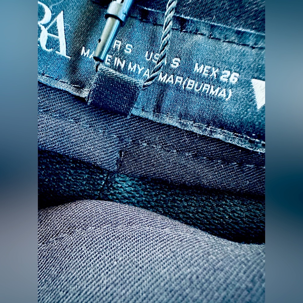 Zara Hilfiger Womens Miu Miu Style Black Skirt Bl… - image 3